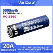 Akumulator Li-ion VariCore 21700 6000mAh