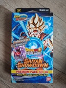 Dragon Ball Card Game Saiyan Showdown BT15 4 boostery Premium Pack Set 06 