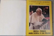 Druga podróż Jana Pawła II do Polski.wwydanie L'osservatore Romano 1983r. 