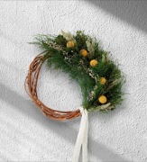 Wianek naturalny ze stabilizowanym asparagusem