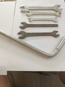 Klucze płaskie plus 1 do kół 