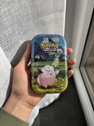 Pokémon TCG Ascended Heroes Mini Tin Mega Evolution Sealed Clefairy Cards