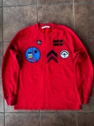 Givenchy Red Patch Appliqués Hoodie  oryginał XS super cena!