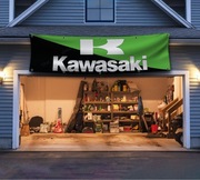 Baner plandeka Kawasaki Racing 200x100cm