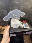 Lampka nocna LED 3D dla dzieci