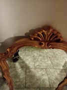 Stare lustro . rama rzeźbiona 