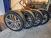 Koła VW OE 8Jx18 ET40 Grafit + opony