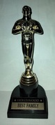 Statuetka Oscara w kategorii Best Family Hollywood
