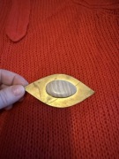 Duża broszka vintage