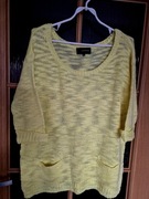 Lekki sweterek RESERVED XL stan idealny, bawełna