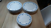 zestaw obiadowy Ćmielów 1790 talerze obiadowe porcelana na 6 osób