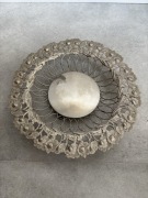 Srebrna Patera Fraget Kwiat Jabłoni Antyczna Vintage