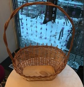 koszyk wiklinowy wielkanocny / prezentowy 