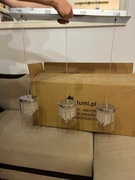 Lampa Glamur srebrna 