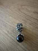 Pandora charms zawieszka czarny ogród unikat onyx