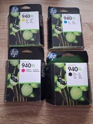 Tusze HP 940XL oryginalne, komplet 8000...