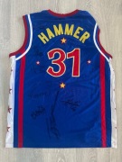 Koszulka Harlem Globetrotters Hammer 31 autografy jersey L XL