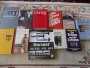 Zbiór 11 ksiązek o tematyce wojennej w języku niemieckim