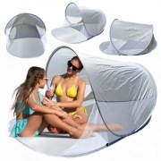 Namiot plażowy, przewiewny parawan, składany w pokrowcu 200x120cm