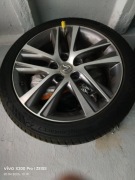 Alufelgi Lexus 17 + opony zimowe viking contact 7