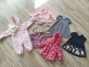 Zestaw ubrań dla dziewczynki 3-6 miesiące