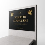 Nagrobek urnowy dla golebiarza, montaż gratis caly slask 