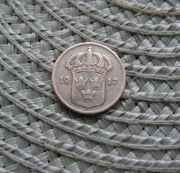 Szwecja 10 Ore 1917r - SREBRO