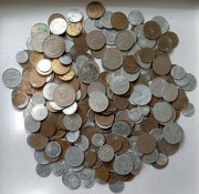 Polska prl stare monety 260szt