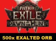 Path of Exile 2 500 EXALTED ORB NOWA LIGA - Dawn of the Hunt Standard  PoE2
