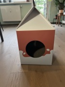Domek kartonowy drapak dla Kota