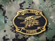 Naszywka US Navy Seals Seal Team 3 rzep velcro
