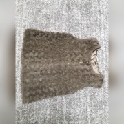 Kamizelka futerko włochacz r.134