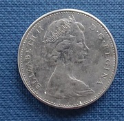 Moneta Kanada 5 centów 1965