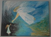 Obraz - Anielski ratunek