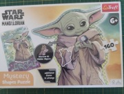 Puzzle Star Wars Mandalorian trefl 160 szt. Mystery Shape