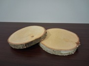 Plastry brzozy # wysyłka gratis # śr. 12-15 cm 40 szt