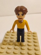 LEGO Friends – figurka custom (mężczyzna w żółtym swetrze)