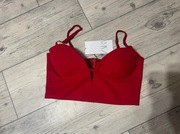 Top gorset czerwony NOWY S
