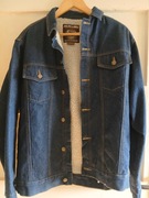 Kurtka dżinsowa męska,ocieplana kożuszkiem