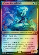 [MTG] Winter, Cursed Rider (DFT) FOIL* PROMO 228