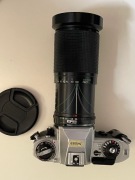 NIKON FG + szerokozakresowy obiektyw !