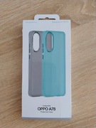 NOWE etui do OPPO A78 oryginał kolor czarny-szary