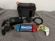 Nintendo Switch Oled CFW przerobiony DUŻO GIER + SD 512gb ZESTAW