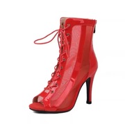Czerwone buty do tanca high heels 38