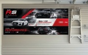Baner plandeka Audi Motorsport 150x60cm rs3 rs sline audi sport