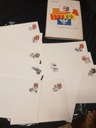 chorągwie i herby w polsce 10 sztuk karta pocztowa nr 1566