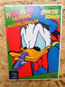 Kalendarz szkolny Kaczora Donalda 1998-1999