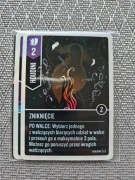 Karty "foil cards" Unmatched, promocyjne karty z hologramem Houdini vs Dżin