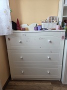 Komoda Meblik - Bianco Flori