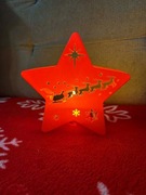 Gwiazda 3D na tealight LED 14 cm Dekoracja świąteczna  Różne kolory